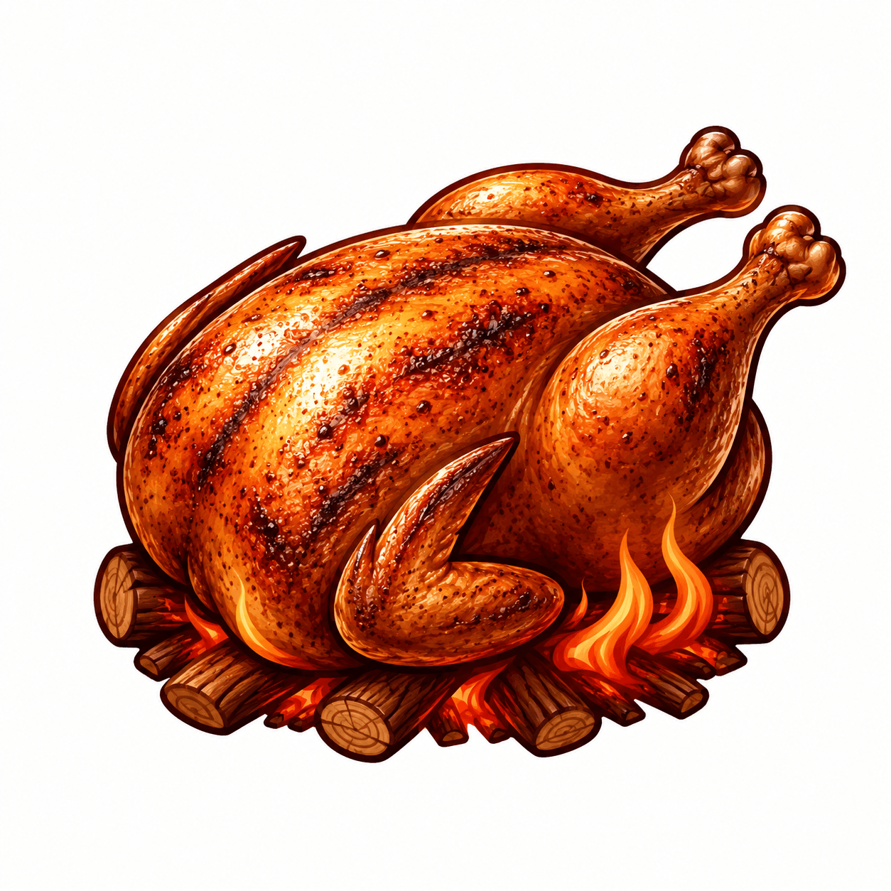 Pollo a la Leña