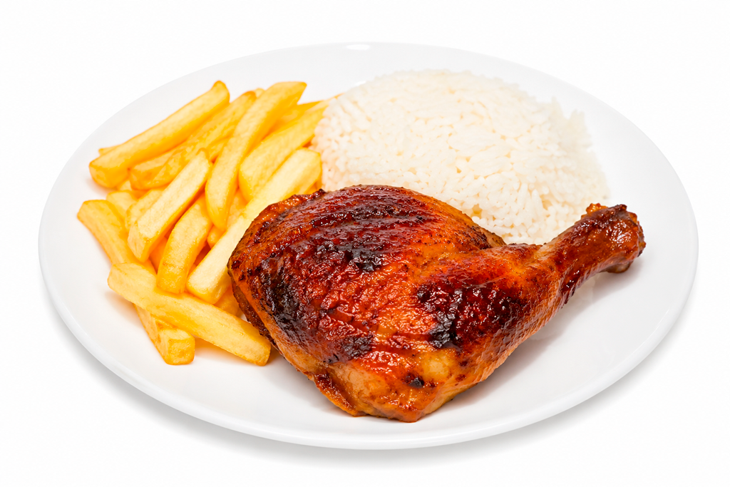 1/8 Pollo con guarnición